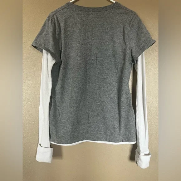 Danskin now active top with thumbhole sleeves. Women’s size large - Picture 6 of 10